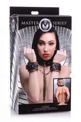 Coax Collar To Wrist Restraints Cuffs and Restraints